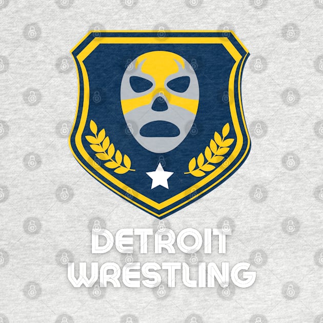 Detroit Wrestling "Walmart Blue" by DDT Shirts